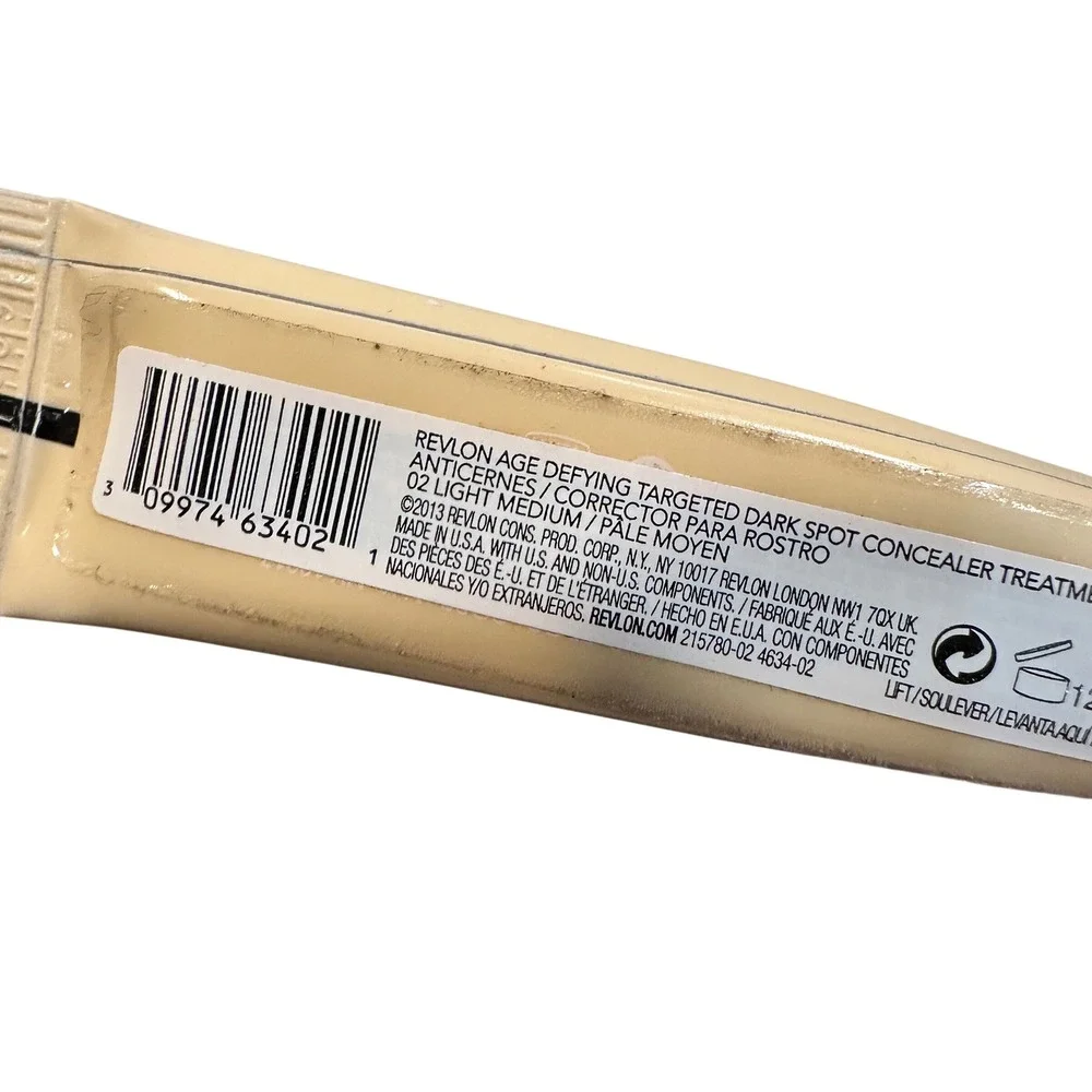 Revlon Age Defying Targeted Dark Spot Concealer Treatment 02 Light Medium 0.25oz